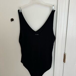 american eagle black bodysuit